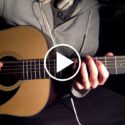 Jimi Hendrix LittleWing Rendition on a Fender 12 String Acoustic by Ylia Callan Guitar