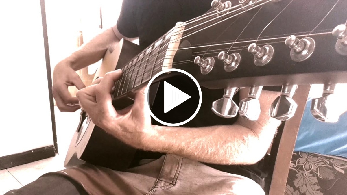 Original Guitar Solos 12 String Acoustic Fingerstyle Guitar Player Ylia Callan