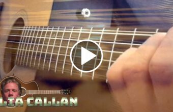 String Surfer with Fingerpicking Guitar Drifting in DADGAD on the East Coast Bali by Ylia Callan Guitar