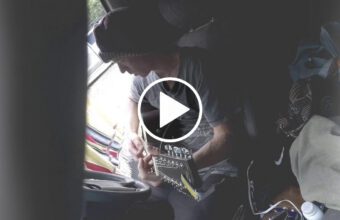 National Park Camping Life In OZ by Ylia Callan Guitar