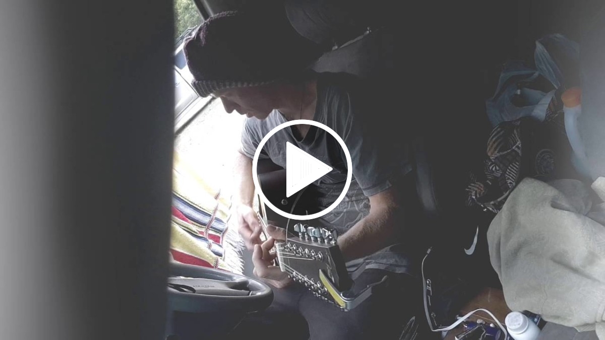 National Park Camping Life In OZ by Ylia Callan Guitar