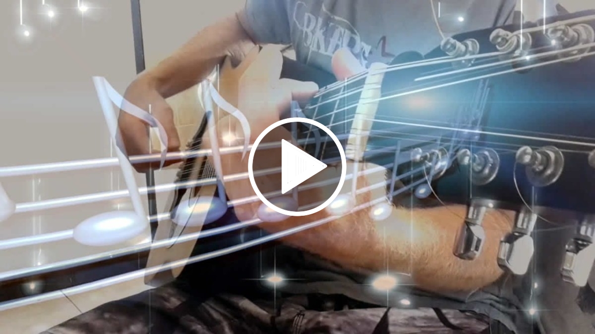 Short Slide Riffs 12 String Instrumental Guitar Jam by Ylia Callan