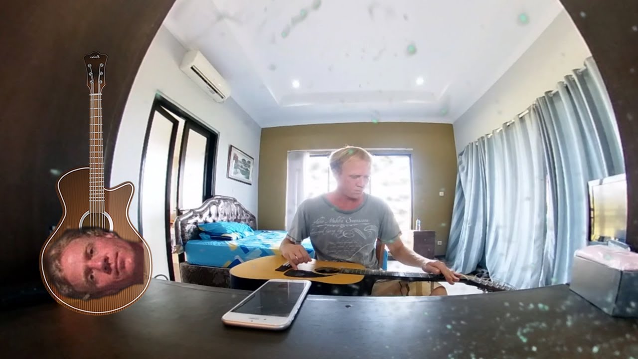 Clearwaters 360 Video 12 String Acoustic Lap Slide Guitar