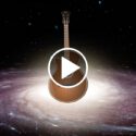 Space Time Guitar on a 12 String Acoustic Fingerstyle with Animations by Guitarist Jams Ylia Callan