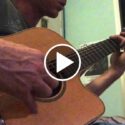 Experimental Guitar Jamming on Acoustic Open D Tuning by Ylia Callan Guitar