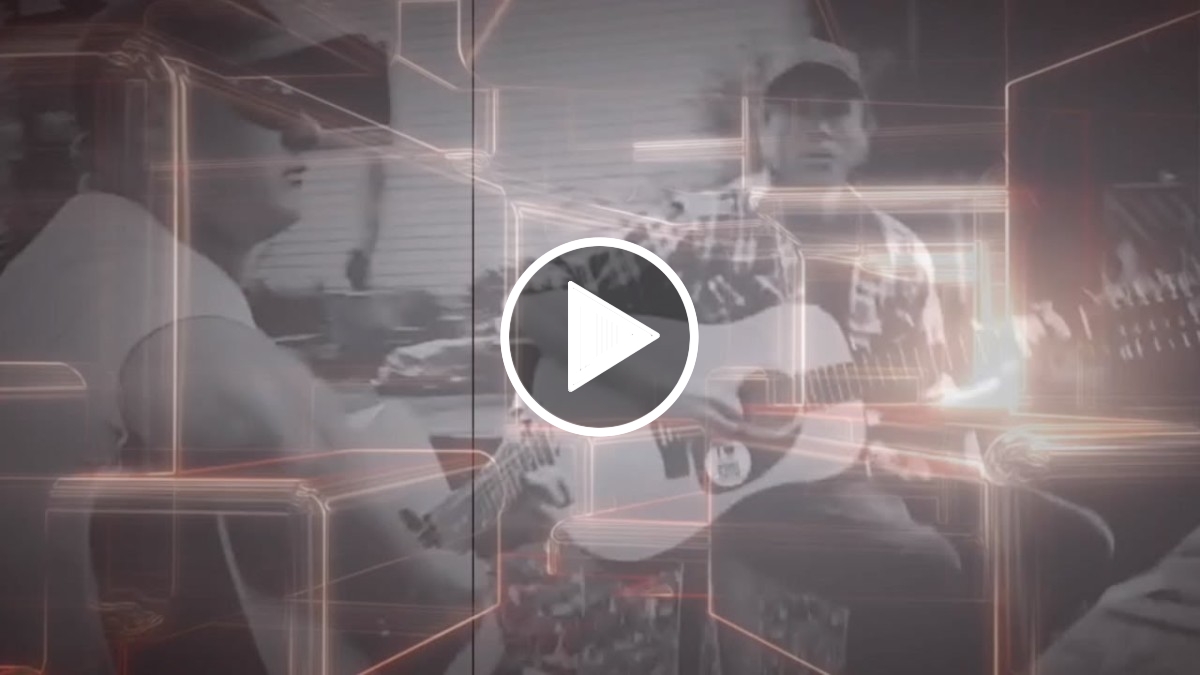 Two 12 String Acoustic Guitars Instrumentalizing Psychedelic Guitar Jam by Gene Burns and Ylia Callan