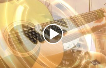 Learning how to Folk style finger pick on the 12 String Guitar by Ylia Callan