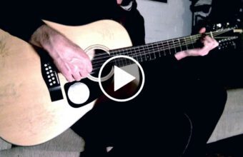 Social Gratification on the 12 string with iMovie audio effects by Ylia Callan Guitar