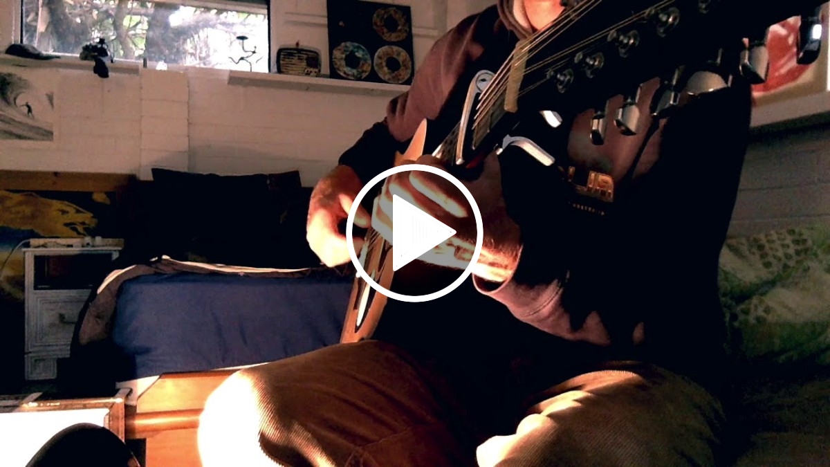 More Experimental Guitar : Finger Style 12 String Open Tuning by Ylia Callan Guitar