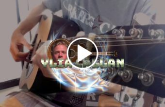 Freestyle Galaxy 12 String Fender Extra Fingerstyle Acoustic Guitar by Guitarist Ylia Callan