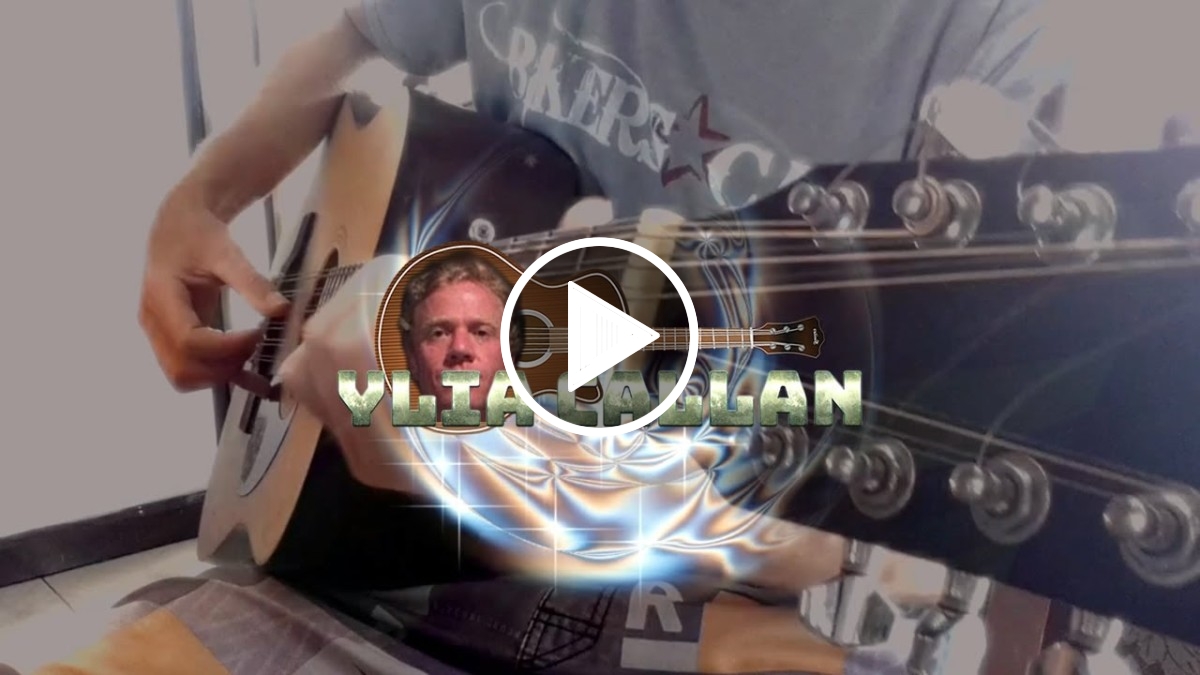 Freestyle Galaxy 12 String Fender Extra Fingerstyle Acoustic Guitar by Guitarist Ylia Callan