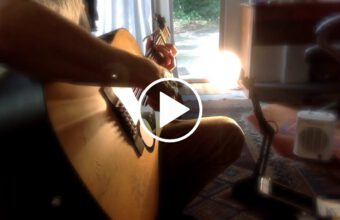 Organic Political Bonanza Song : Finger Style 12 String Open Tuning by Ylia Callan Guitar