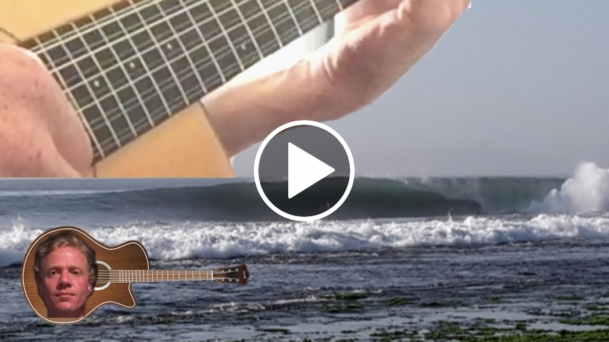 MGTOW Happy Days with a Guitar and Waves – Davie504 Slap Intro Surfing Bali, Indonesia 2019