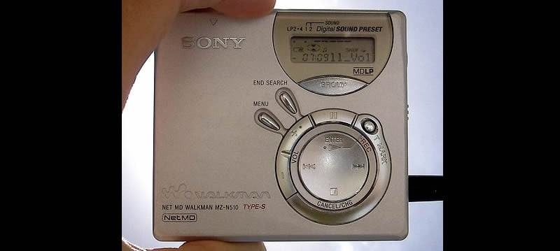 Recording music on a mini-disk player in my twenties - Ylia Callan Guitar